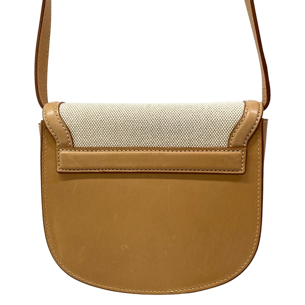 Saint Laurent PARIS Kaia Small Satchel Shoulder Bag 619740 Cream Light Brown - Picture 3 of 15